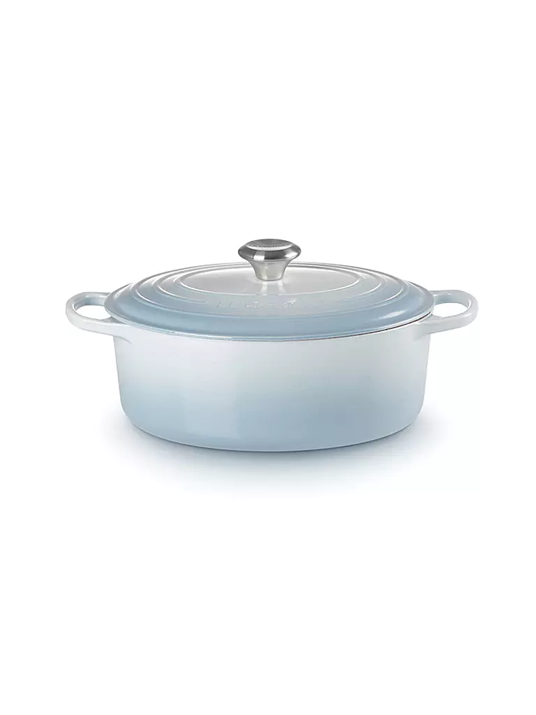 LE CREUSET | Bräter oval SIGNATURE 29cm/4,7l | hellblau