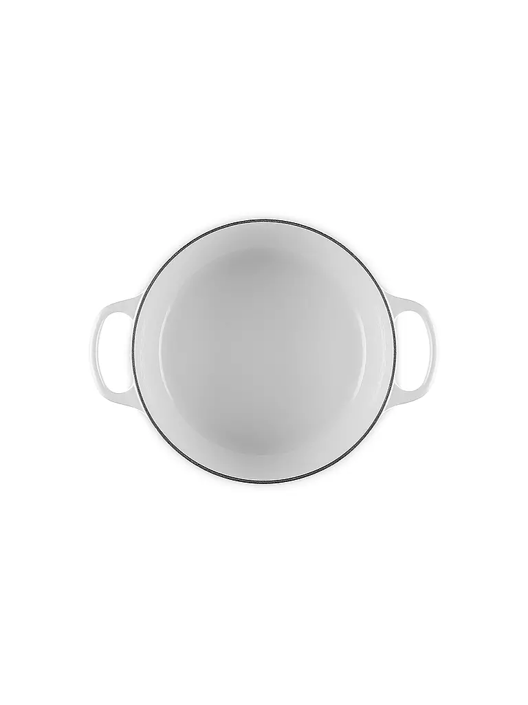 LE CREUSET | Bräter rund Signature 20cm/4,2l | weiss