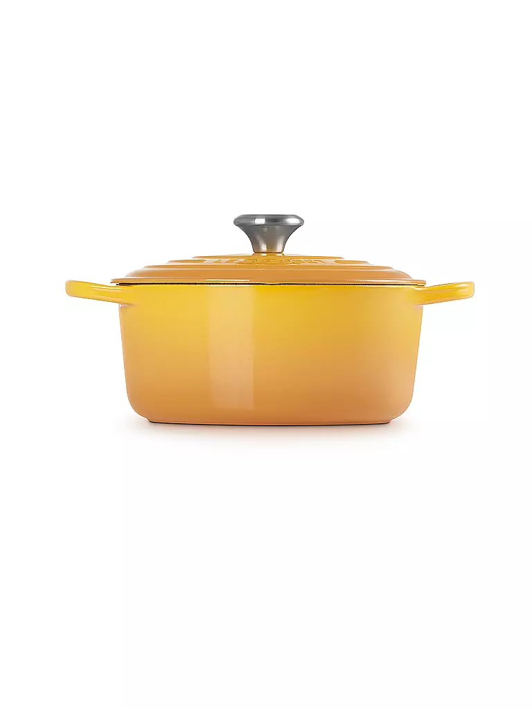 LE CREUSET | Bräter rund SIGNATURE 24cm/3,3l Nectar | gelb