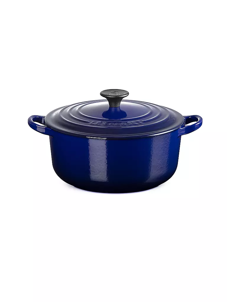 LE CREUSET | Bräter rund TRADITION 20cm Indigo | dunkelblau