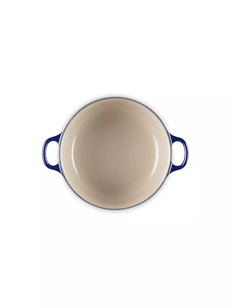 LE CREUSET | Bräter rund TRADITION 20cm Indigo | dunkelblau