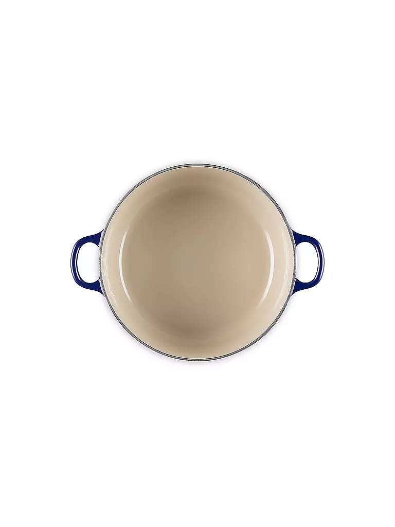 LE CREUSET | Bräter rund TRADITION 24cm Indigo | dunkelblau