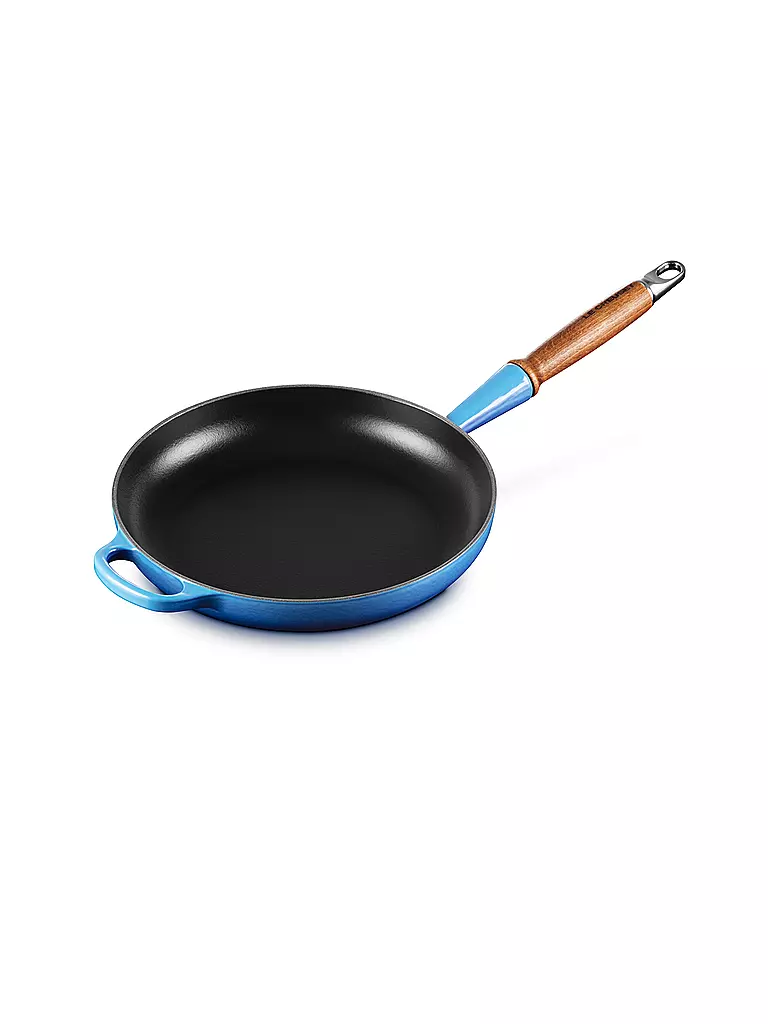 LE CREUSET | Bratpfanne SIGNATURE 26cm Azure | hellgrau