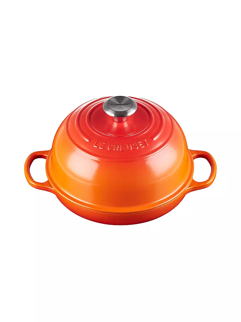 LE CREUSET | Brot Bräter aus Gusseisen 24cm/1,6l Ofenrot | orange