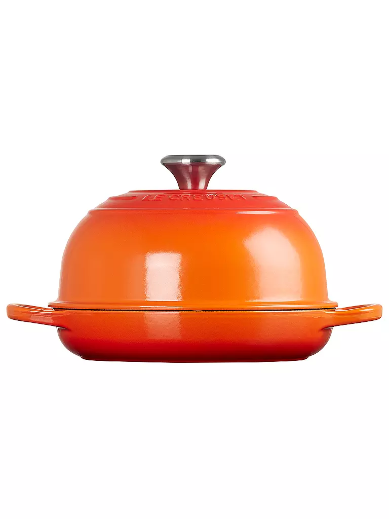 LE CREUSET | Brot Bräter aus Gusseisen 24cm/1,6l Ofenrot | orange