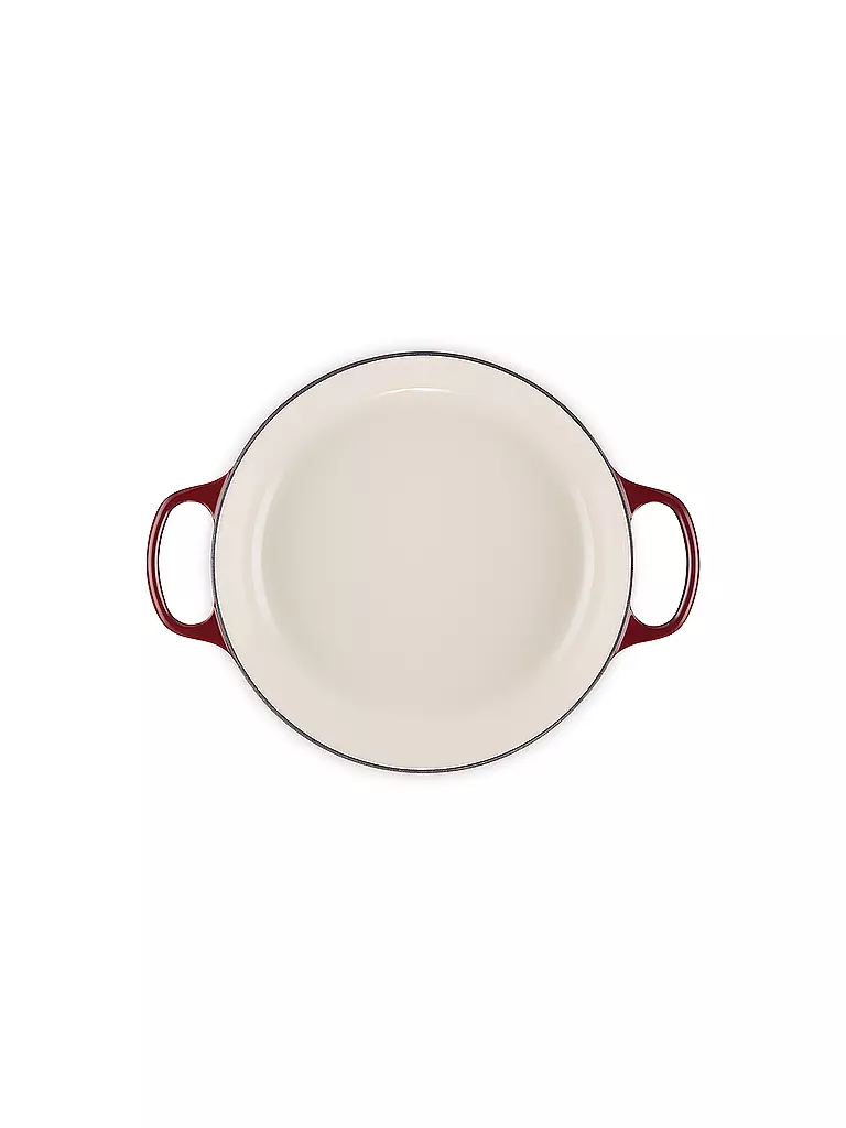 LE CREUSET | Gourmet Profitopf SIGNATURE 30cm/3,2l Garnet | hellgrau