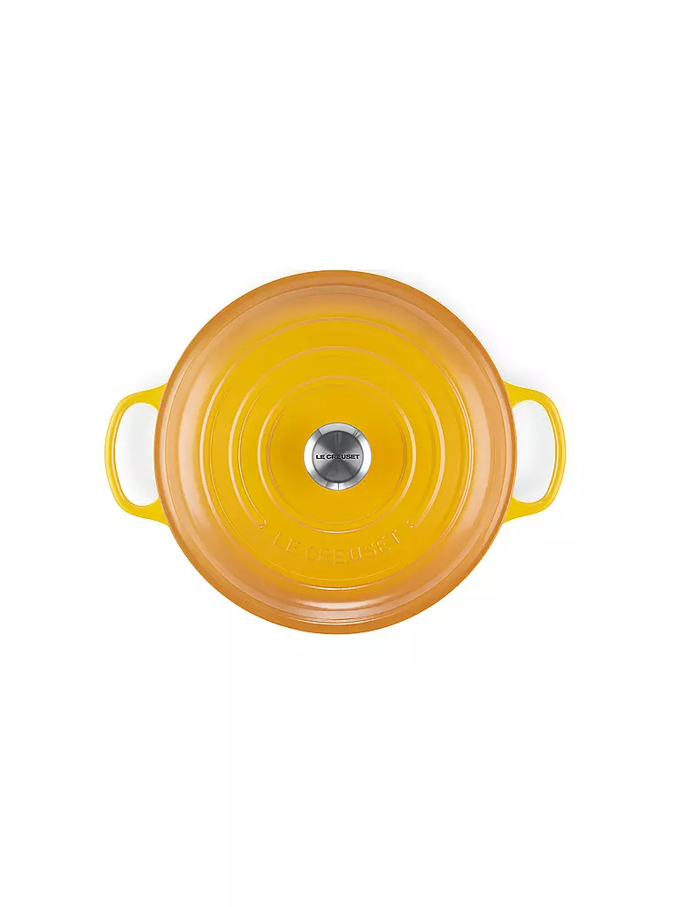 LE CREUSET | Gourmet Profitopf SIGNATURE 30cm/3,5l Nectar | gelb