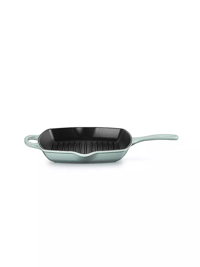 LE CREUSET | Grillpfanne quadratisch SIGNATURE 26x26cm  | hellgrau