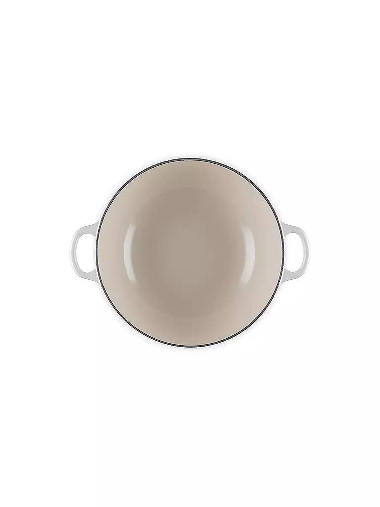 LE CREUSET | Kochtopf mit Deckel 26cm LA MARMITE HOLLY Cotton | beige