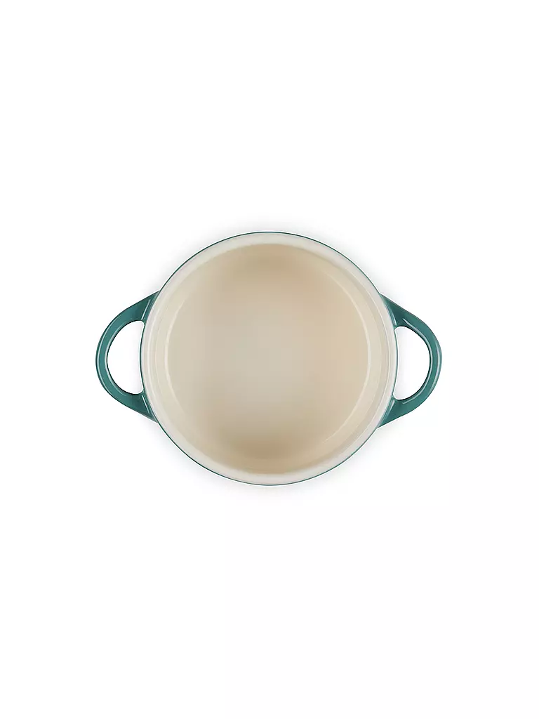 LE CREUSET | Mini Cocotte mit Deckel 10cm HOLLY Artichaut  | dunkelgrün