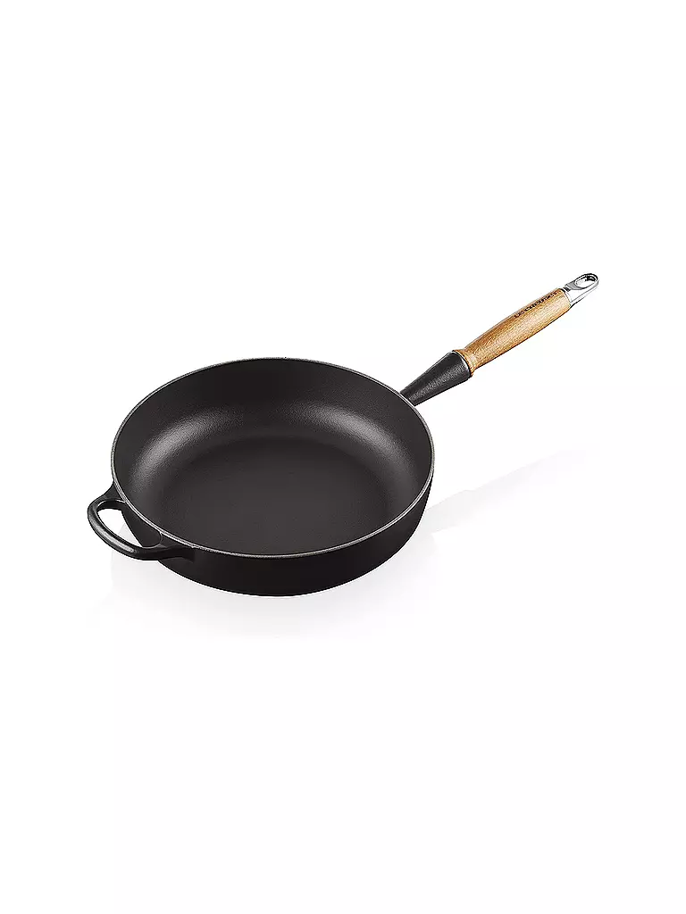 LE CREUSET | Sautepfanne Signature 28cm/2,6l Schwarz | schwarz