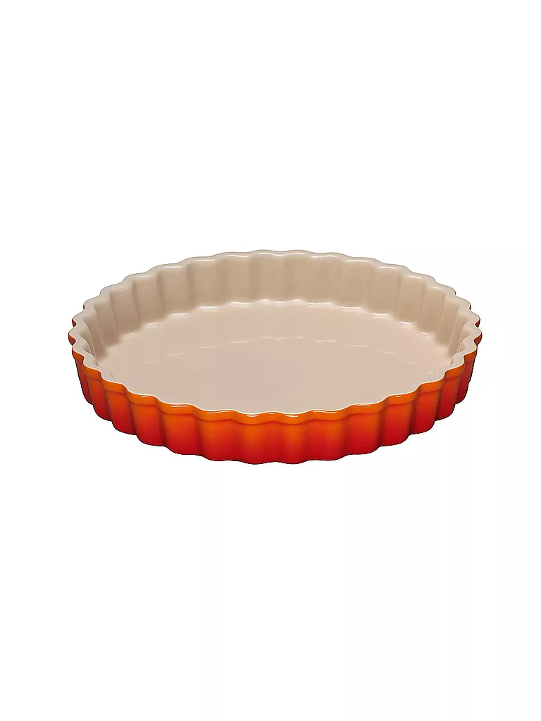 LE CREUSET | Tarteform "Poterie" 28cm/2,1l (Ofenrot) | orange