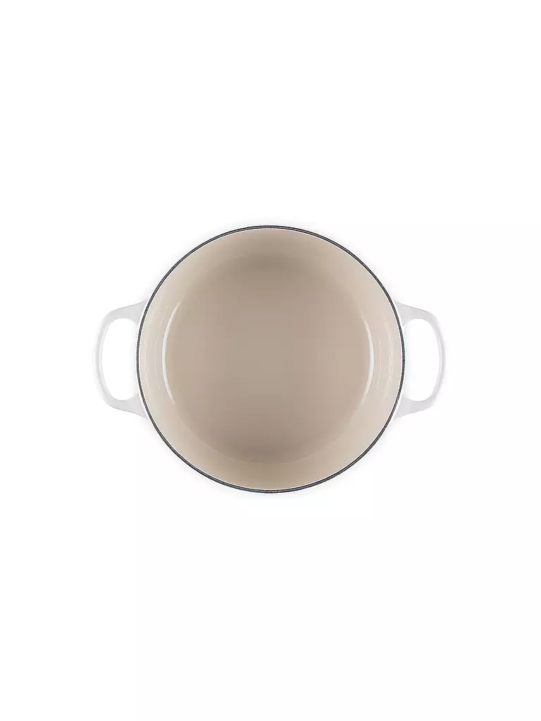 LE CREUSET | Weihnachts Bräter mit Deckel 24cm SIGNATURE Cotton | beige