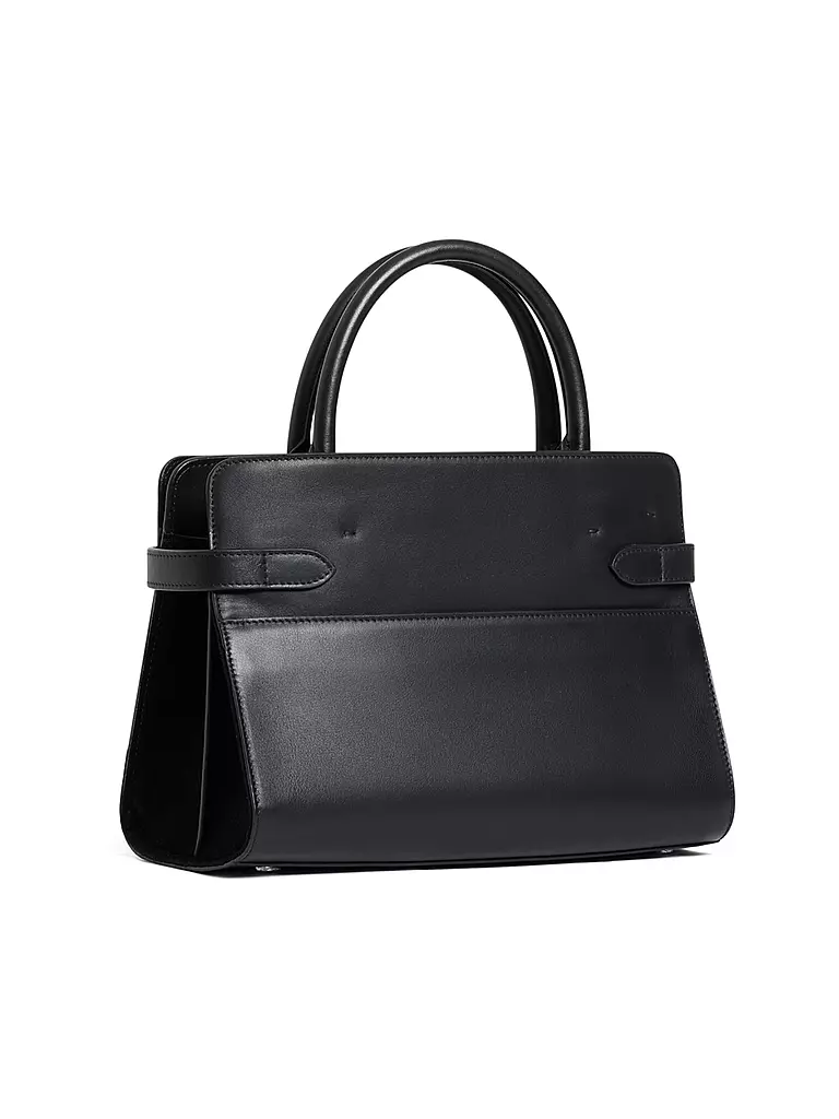 LE TANNEUR | Ledertasche - Henkeltasche EMILIE SOFT | schwarz