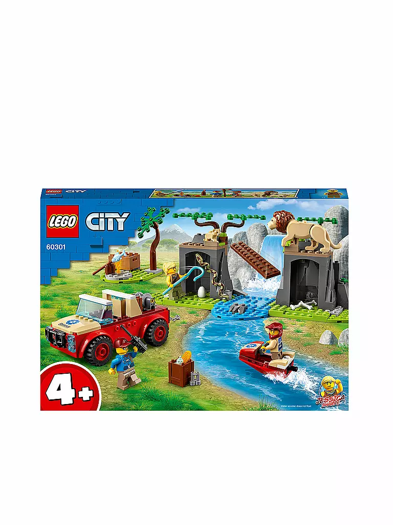 LEGO City - Tierrettungs-Geländewagen keine Farbe 60301