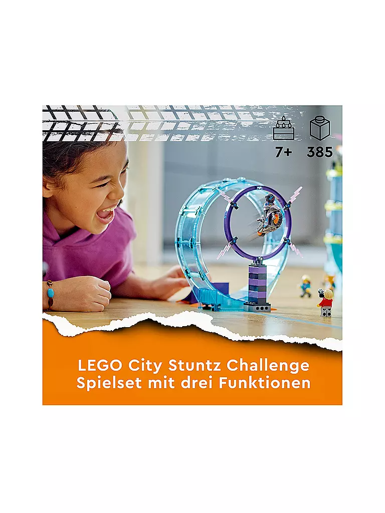 LEGO | City - Ultimative Stuntfahrer-Challenge 60361 | keine Farbe