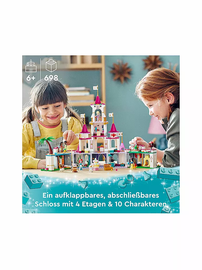 LEGO | Disney - Ultimatives Abenteuerschloss 43205 | keine Farbe