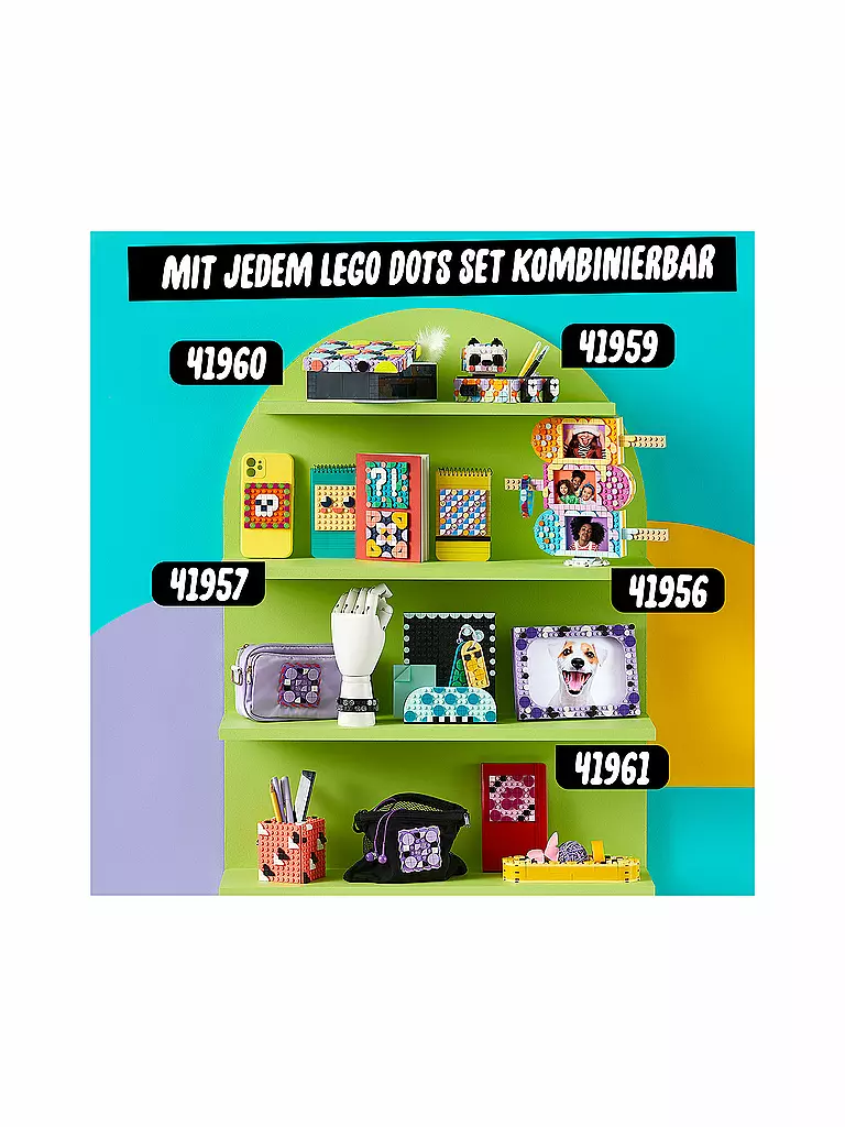41962 Dots keine Einhorn LEGO Familienkreativset - Farbe