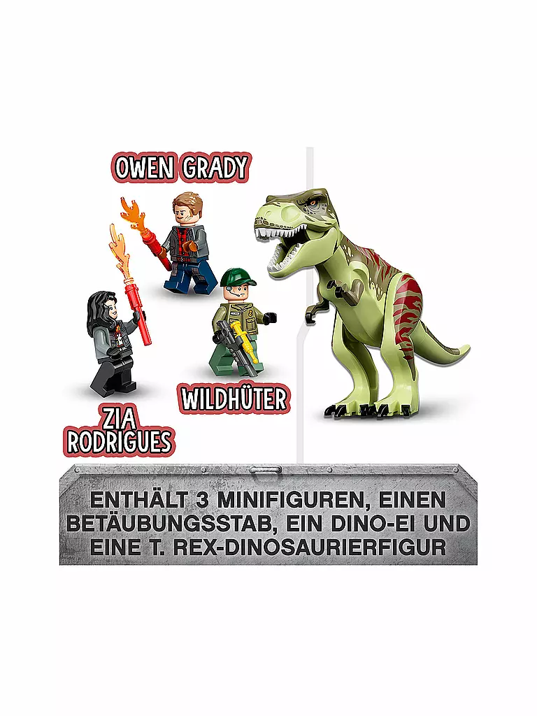 LEGO | Jurassic World - T-Rex Ausbruch 76944 | keine Farbe