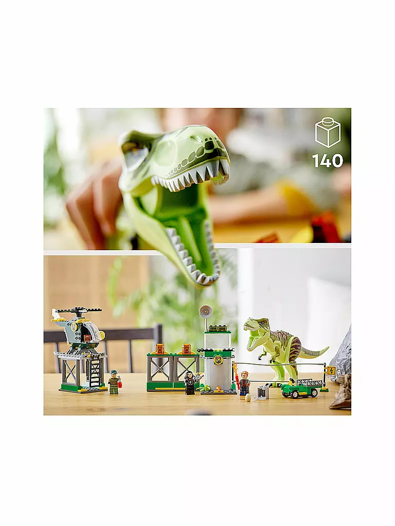 LEGO | Jurassic World - T-Rex Ausbruch 76944 | keine Farbe