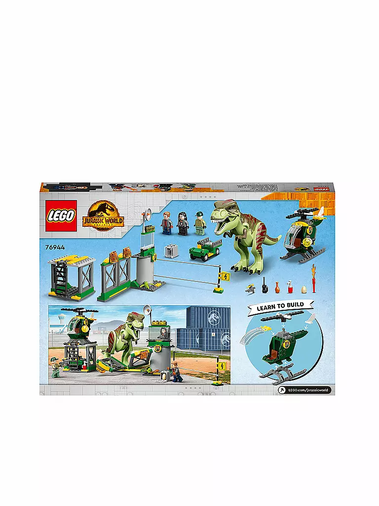 LEGO | Jurassic World - T-Rex Ausbruch 76944 | keine Farbe