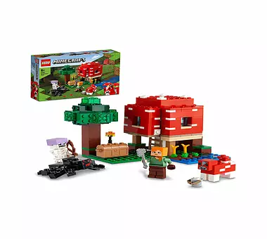 keine Das Farbe Pilzhaus Minecraft - 21179 LEGO
