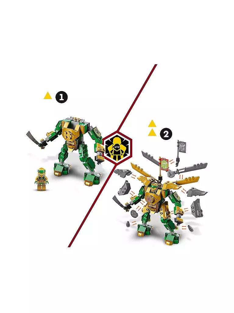 LEGO Ninjago -Lloyds Mech-Duell EVO 71781 keine Farbe