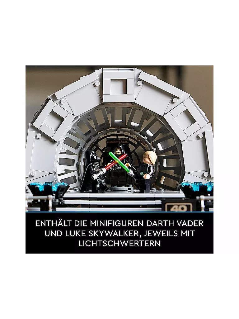 LEGO | Star Wars - Thronsaal des Imperators – Diorama 75352 | keine Farbe