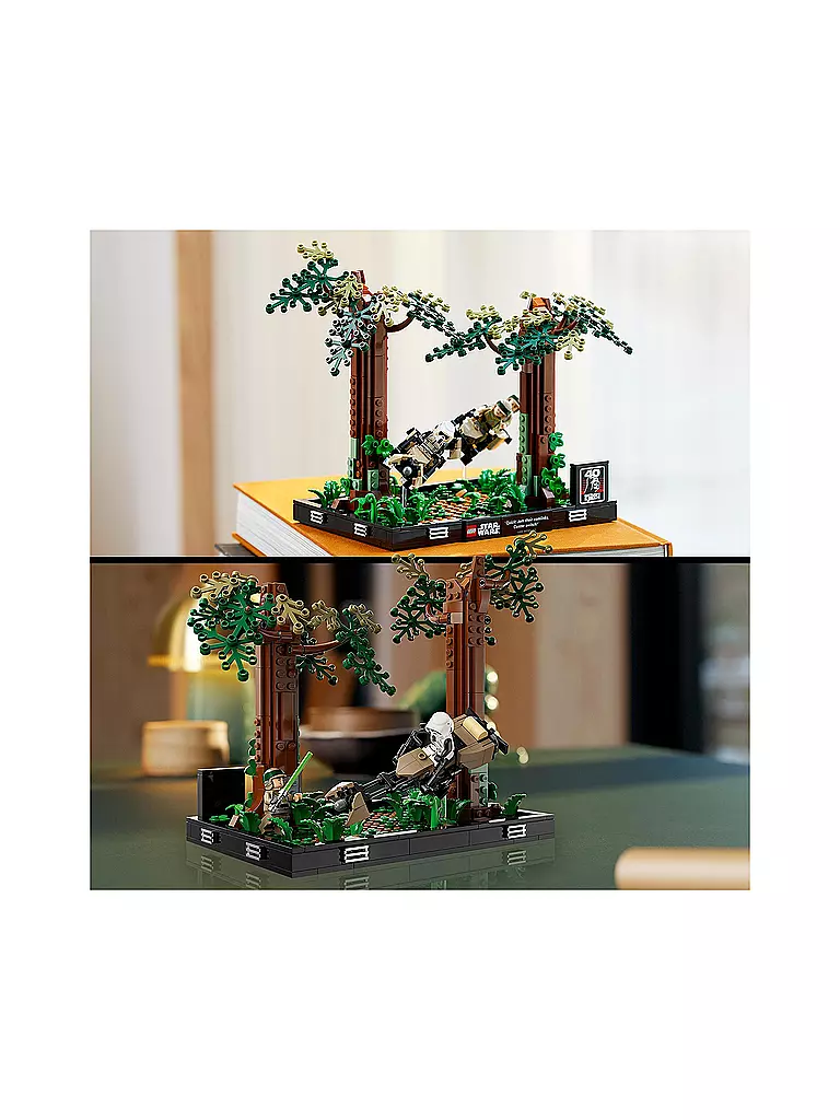 LEGO | Star Wars - Verfolgungsjagd auf Endor – Diorama 75353 | keine Farbe