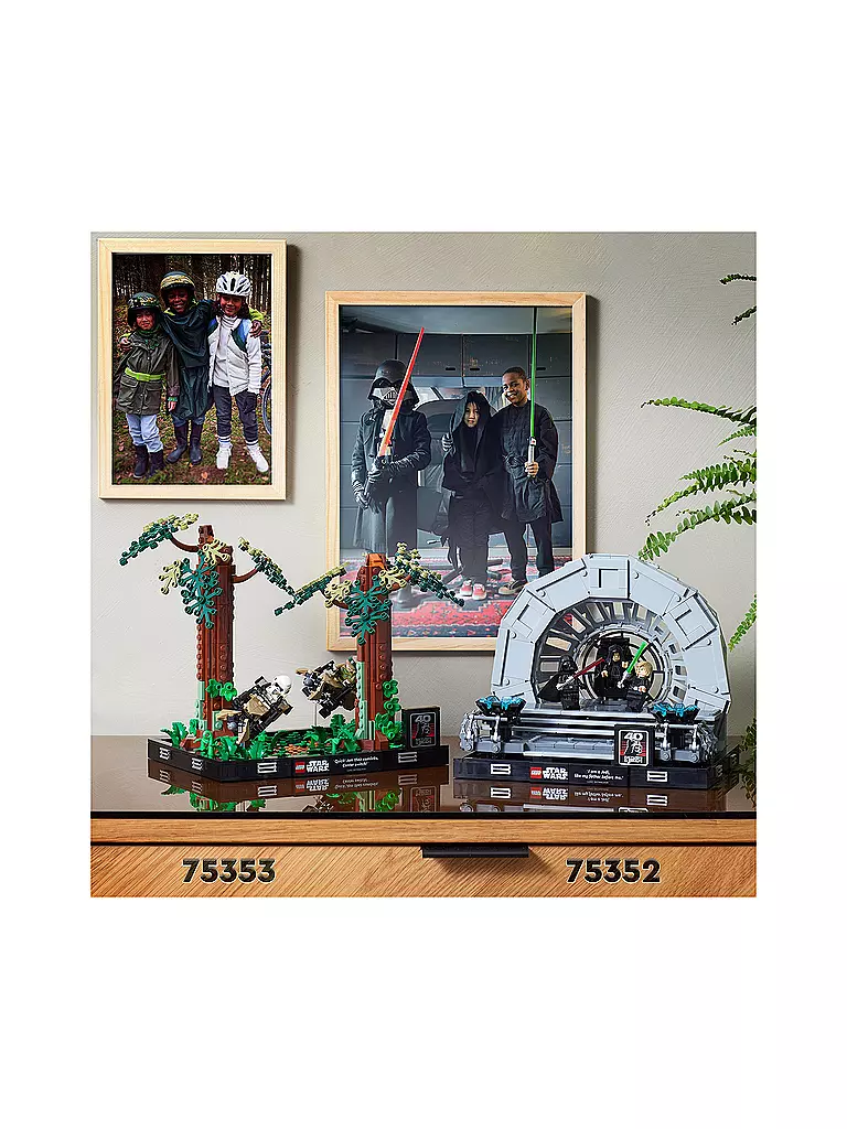 LEGO | Star Wars - Verfolgungsjagd auf Endor – Diorama 75353 | keine Farbe