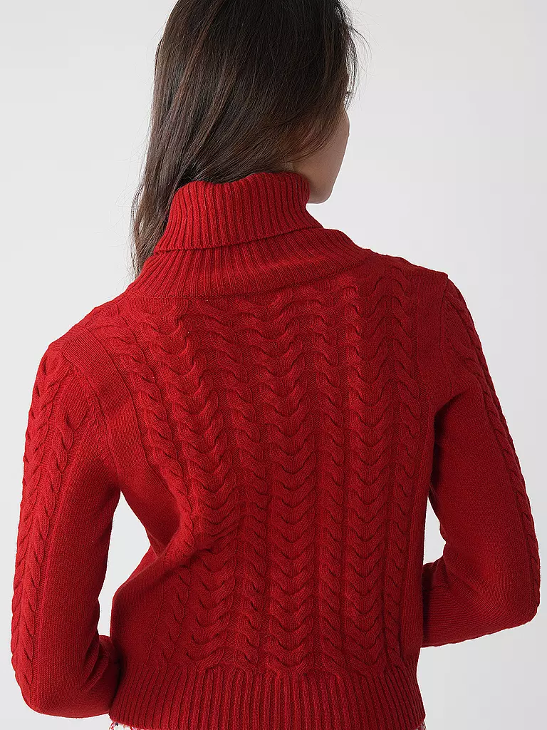 LENA HOSCHEK | Rollkragenpullover STANLEY | rot