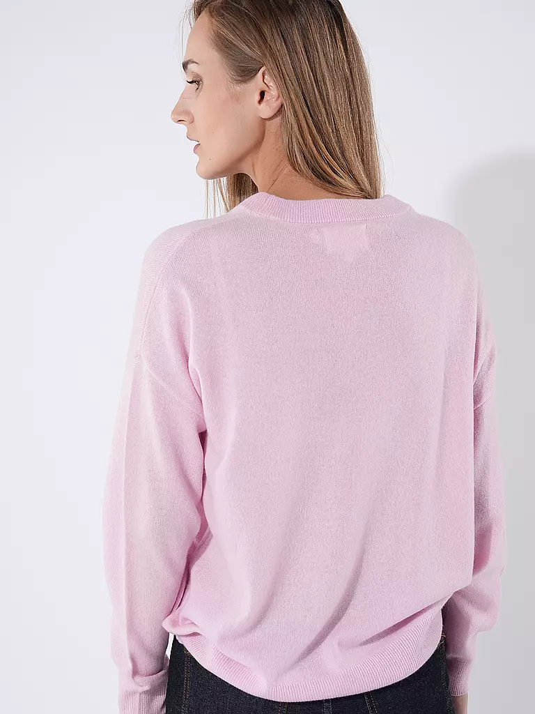 LES TRICOTS DE LEA | Kaschmirpullover MAPOUPETTE | rosa