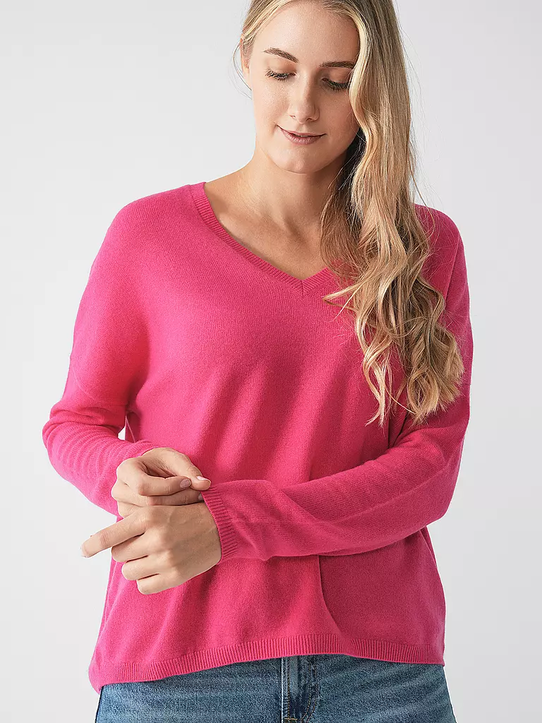 LES TRICOTS DE LEA | Kaschmirpullover MONJAKOE | pink