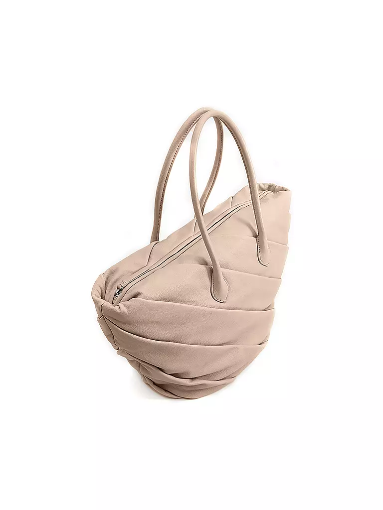 LES VISIONNAIRES | Ledertasche - Shopper Noa | beige