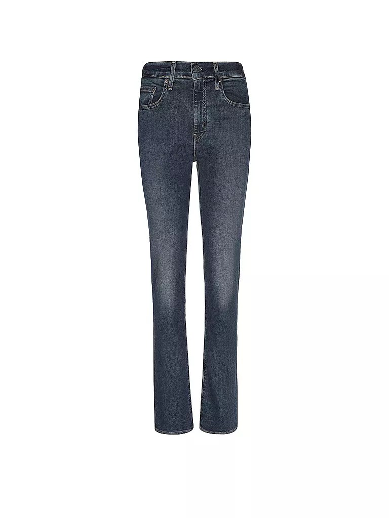 LEVI'S® | Jeans Straight Fit HIGH RISE 724 | dunkelblau