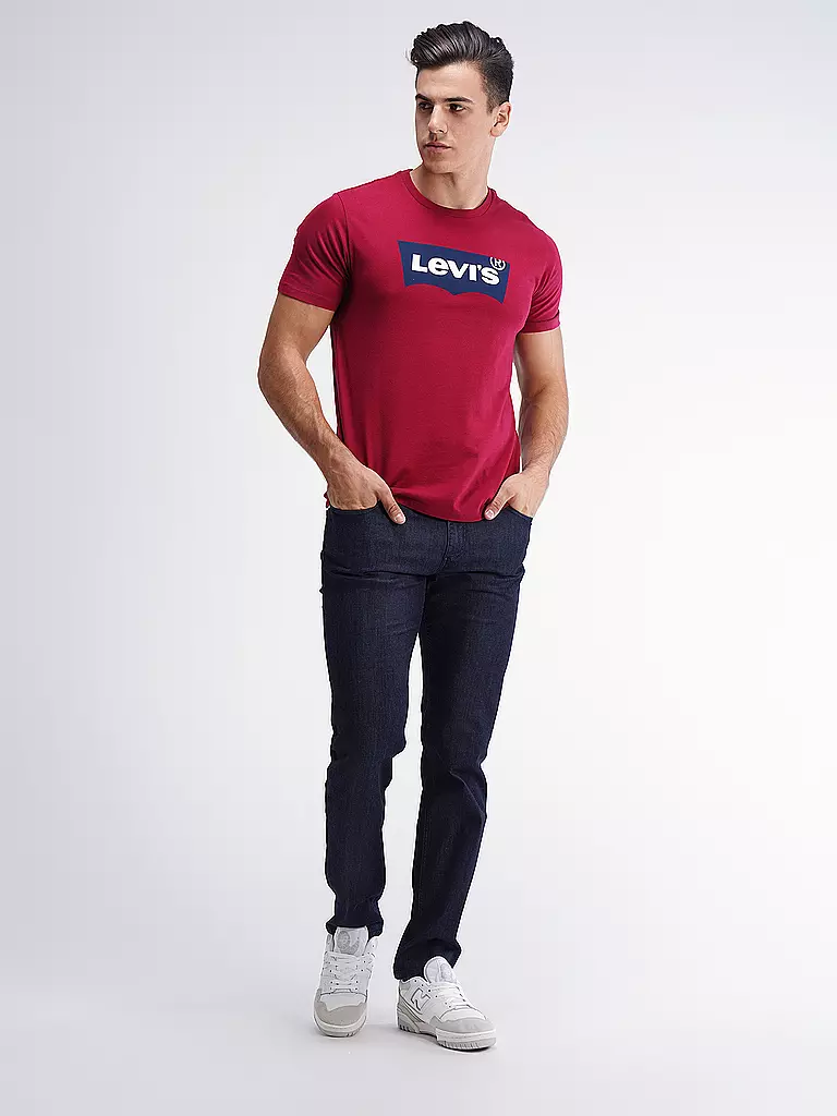 LEVI'S® | T-Shirt  | dunkelrot