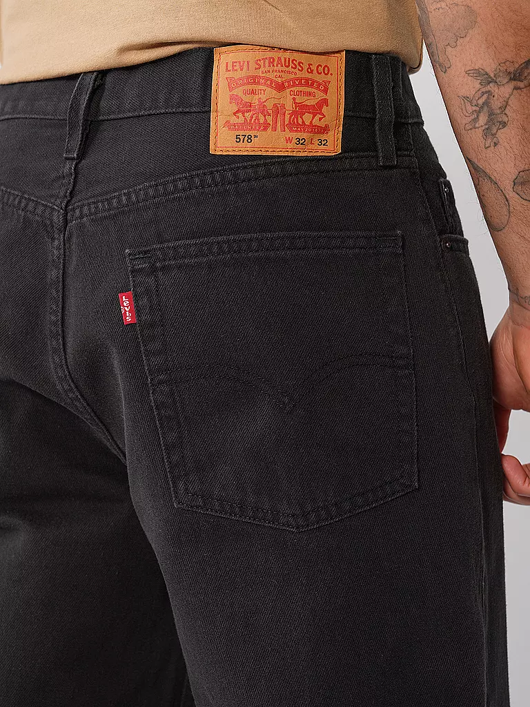 LEVI'S® | Jeans Baggy Fit METEORITE | schwarz