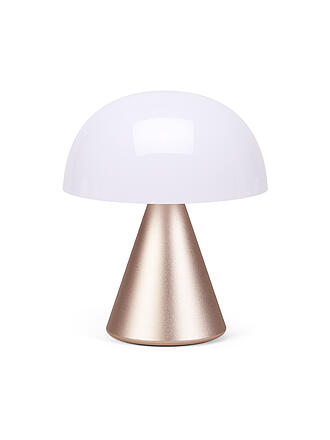 LEXON | LED Lampe MINA M 11cm Soft Gold