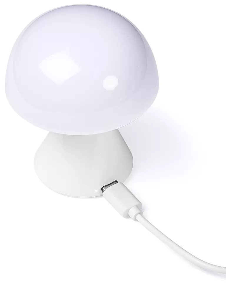 LEXON | Mini LED Lampe MINA 8,3cm White | dunkelgrün