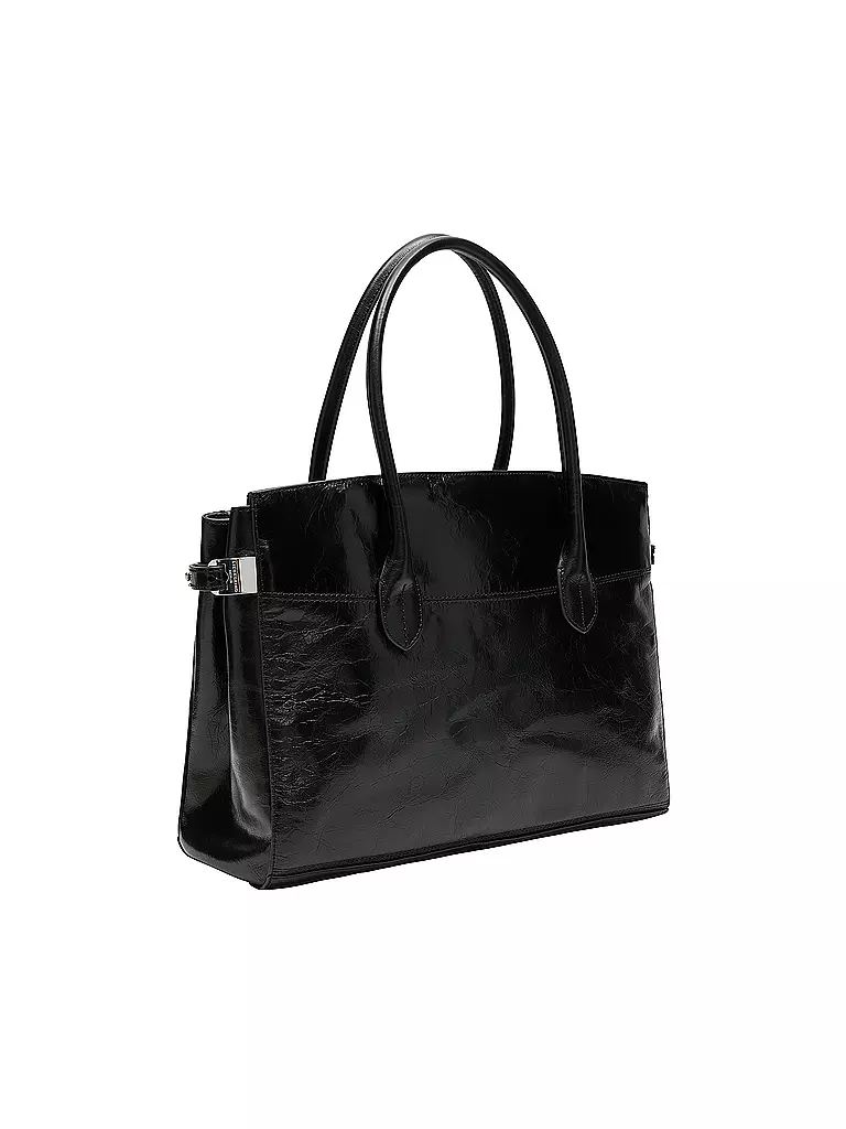 LIEBESKIND BERLIN | Ledertasche - Henkeltasche GLORIA SATCHEL Large | schwarz