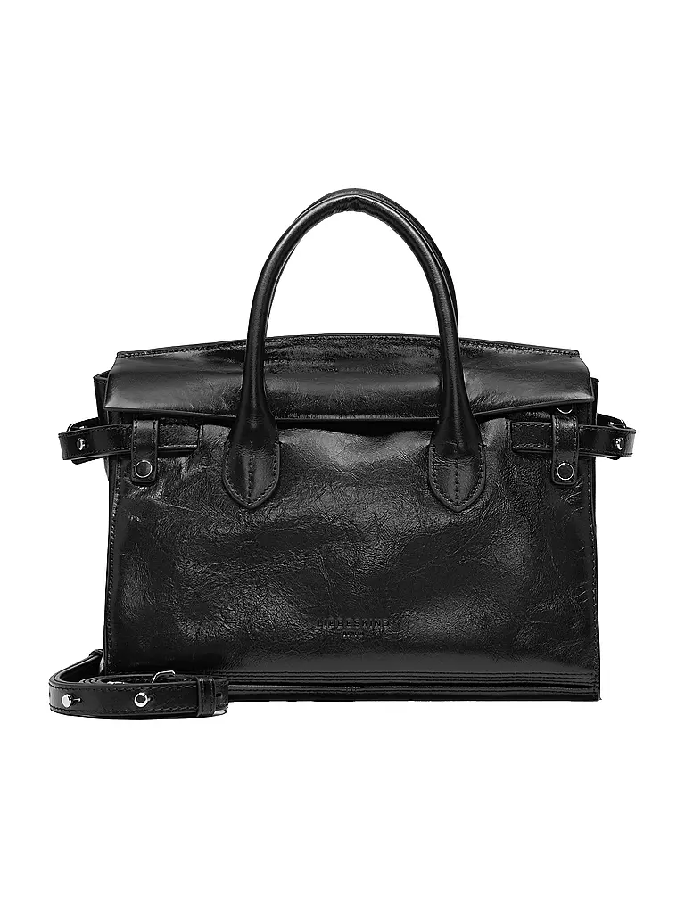 LIEBESKIND BERLIN | Ledertasche - Henkeltasche GLORIA SATCHEL Medium | schwarz