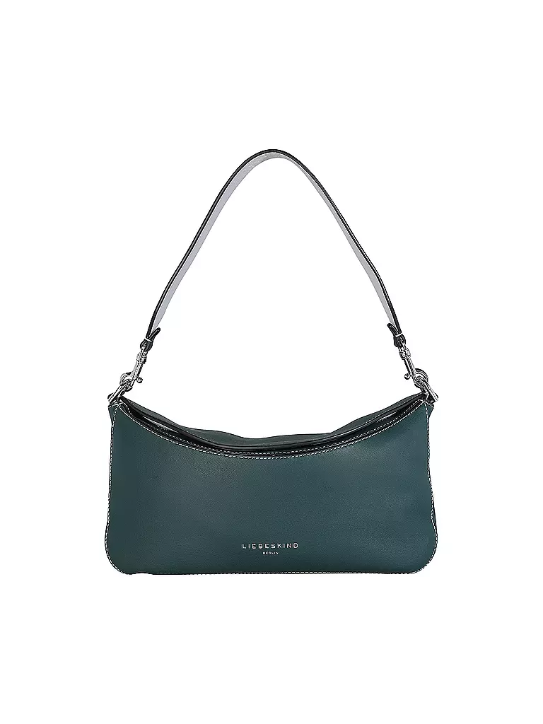 LIEBESKIND BERLIN | Ledertasche - Hobo Bag ALESSA Medium | dunkelgrün