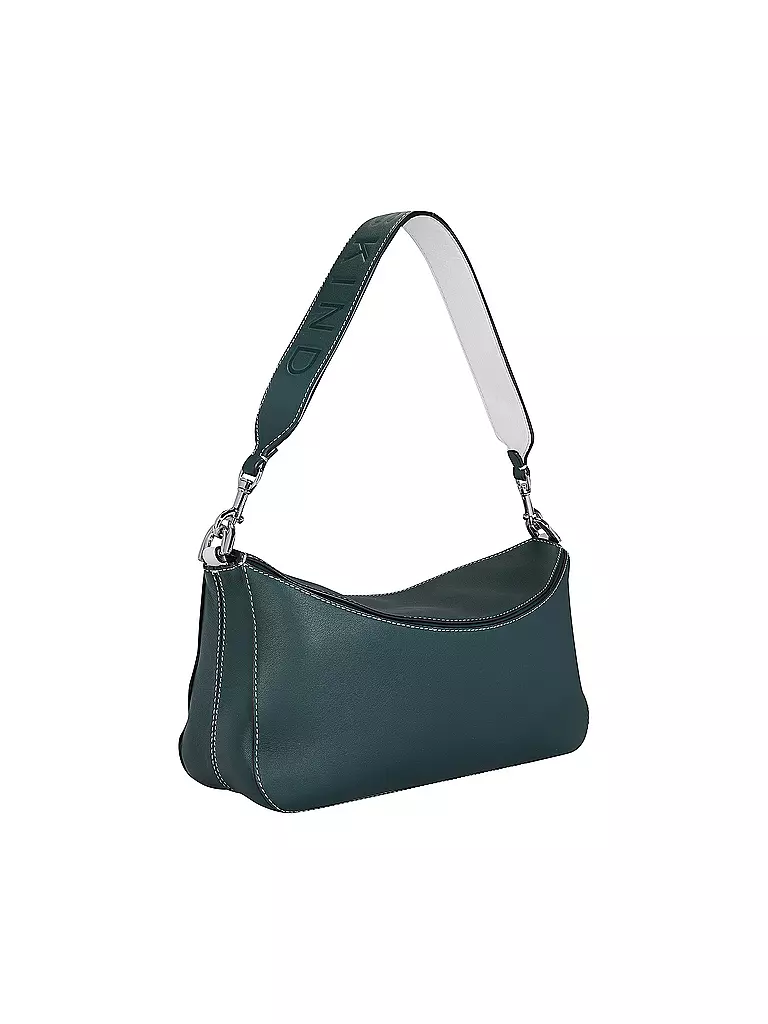 LIEBESKIND BERLIN | Ledertasche - Hobo Bag ALESSA Medium | dunkelgrün