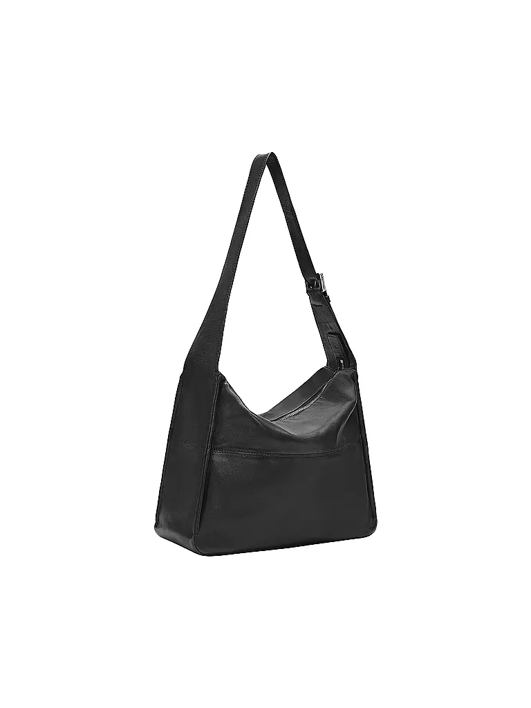 LIEBESKIND BERLIN | Ledertasche - Hobo Bag SKY Medium | schwarz