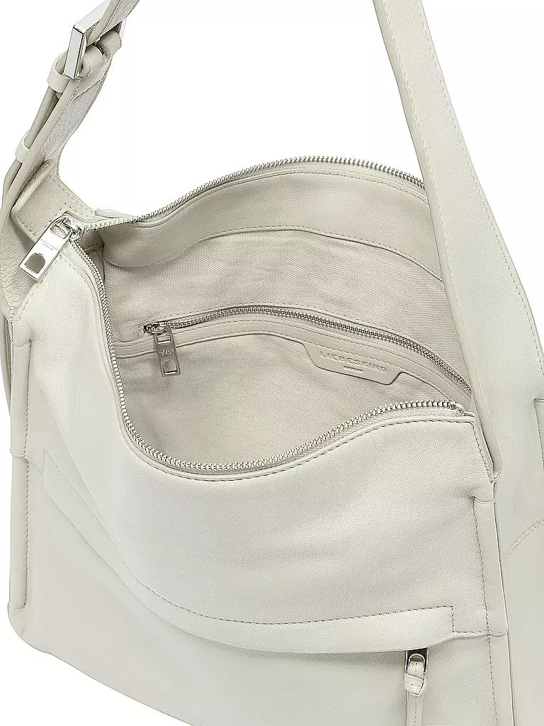 LIEBESKIND BERLIN | Ledertasche - Hobo Bag SKY Medium | creme