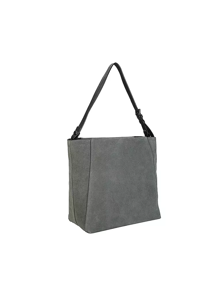 LIEBESKIND BERLIN | Ledertasche - Hobo CHUDY Medium  | dunkelgrün