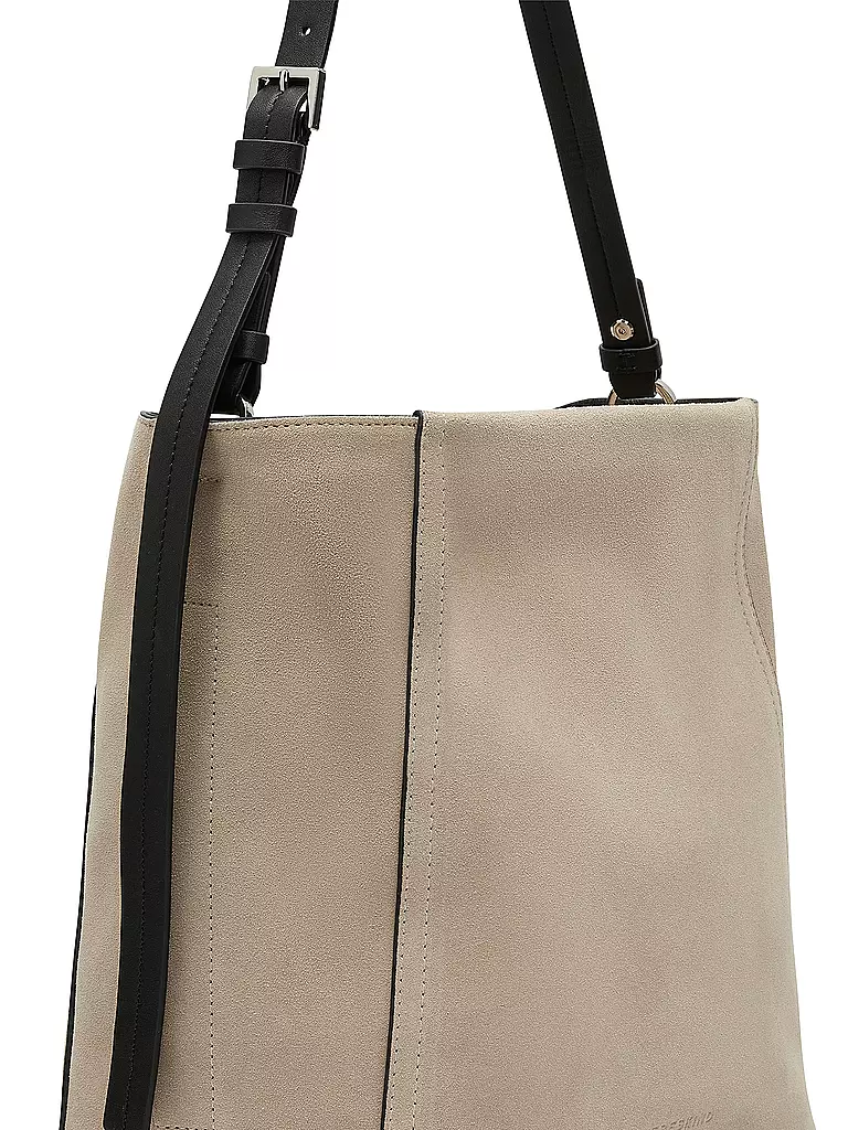 LIEBESKIND BERLIN | Ledertasche - Hobo CHUDY Medium  | grau