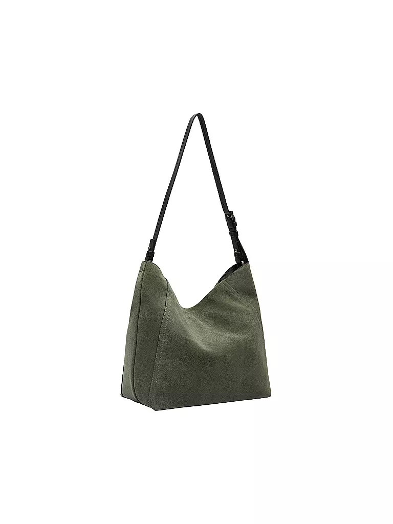 LIEBESKIND BERLIN | Ledertasche - Hobo CHUDY Medium  | dunkelgrün