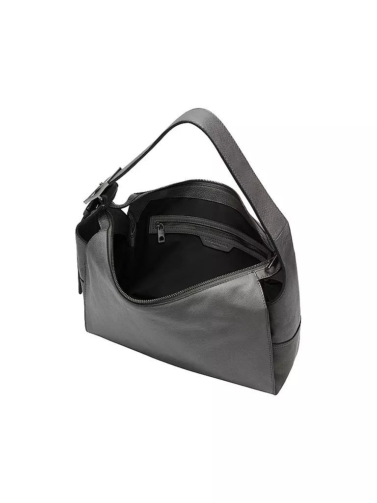 LIEBESKIND BERLIN | Ledertasche - Hobo LOU Medium | grau