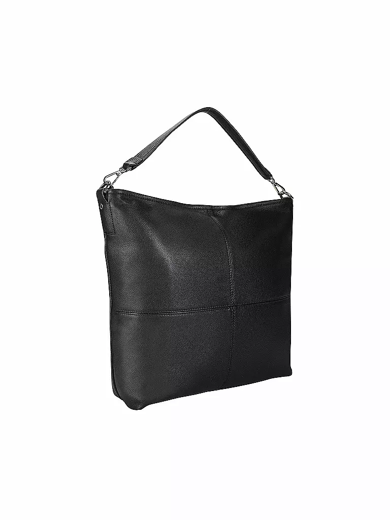 LIEBESKIND BERLIN | Ledertasche - Hobo Medium | schwarz